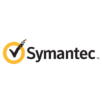 A black background with the symantec logo.